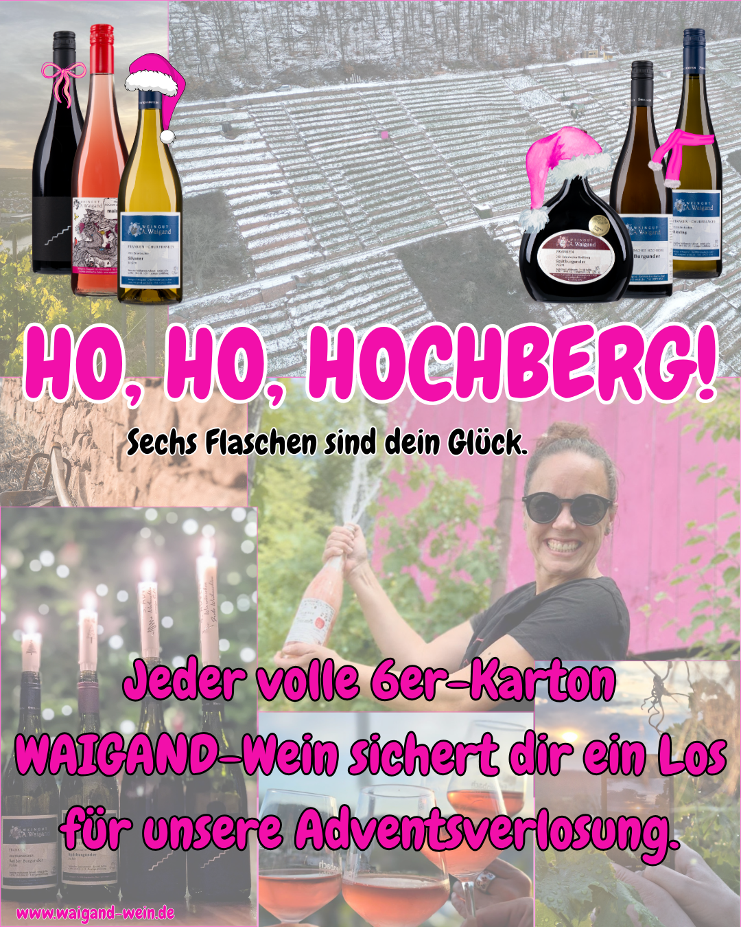 HO, HO, HOCHBERG! - Weinbergswanderung zu gewinnen!