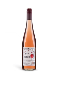 Secco Princess Weingut A. Waigand - freigestellte Sektflasche mit künstlerischem Etikett